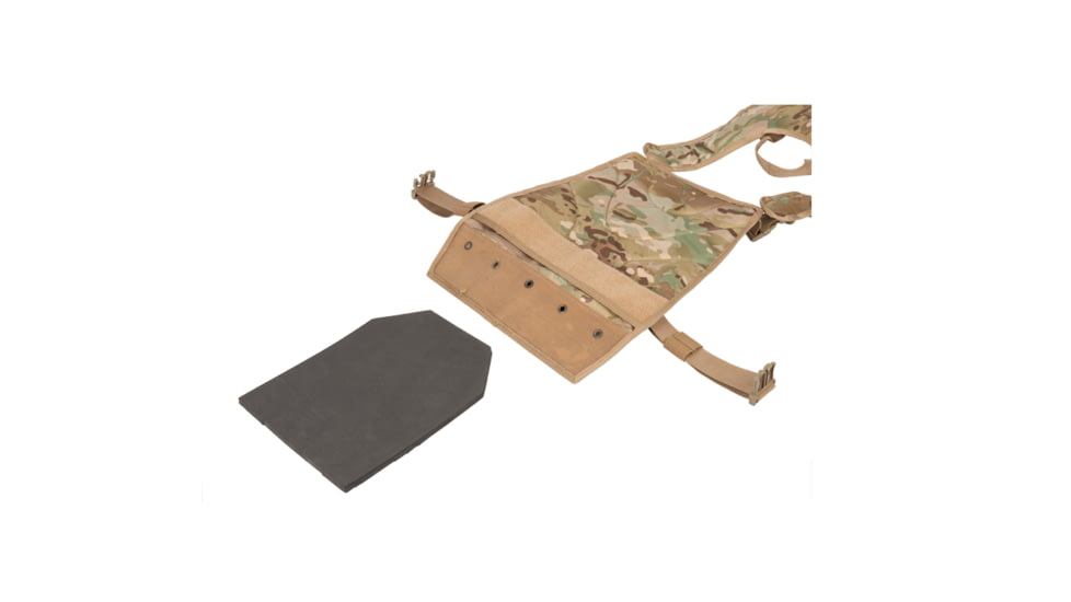 Lancer Tactical 1000D Nylon MOLLE Plate Carrier Vest, Camo, CA-301CN