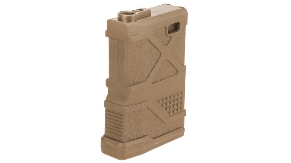 Lancer Tactical 70 Round HPA Speed Magazine for M4/M16/Enforcer AEGs, Tan, LT-29T-MIDMAG