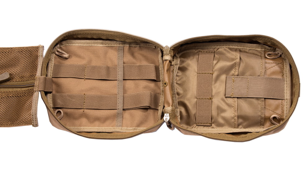 Lancer Tactical Admin Pouch w/ Molle, Khaki, CA-2055K