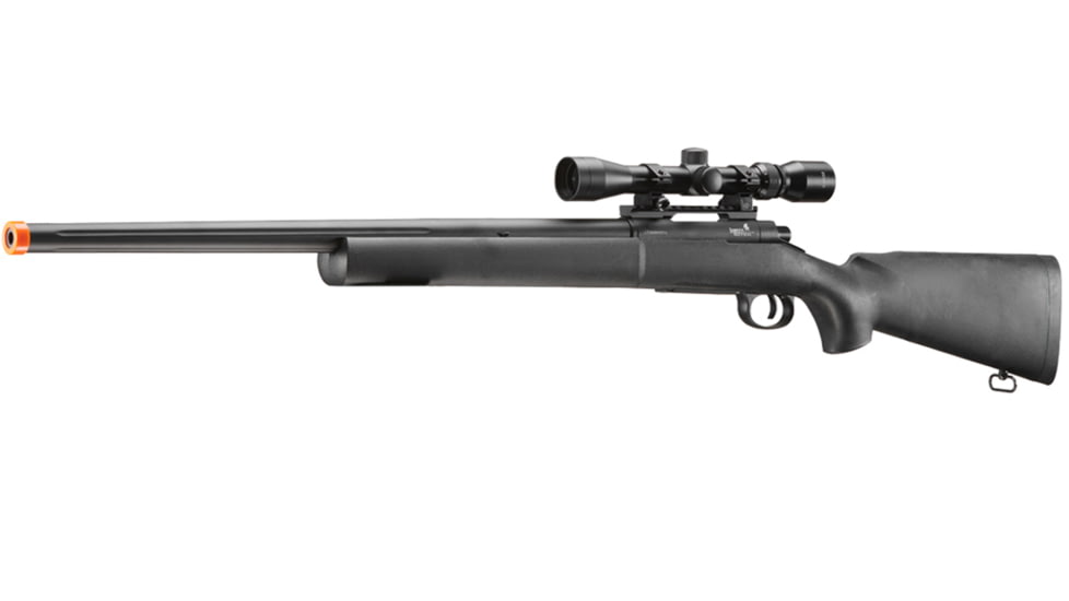 Lancer Tactical Airsoft M24 Bolt Action Sniper Rifle w/ Scope, Black, LT-28A