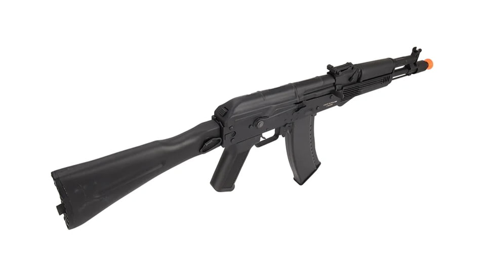 Lancer Tactical AK-105 AEG Airsoft Rifle w/ Foldable Stock, Black, LT-52