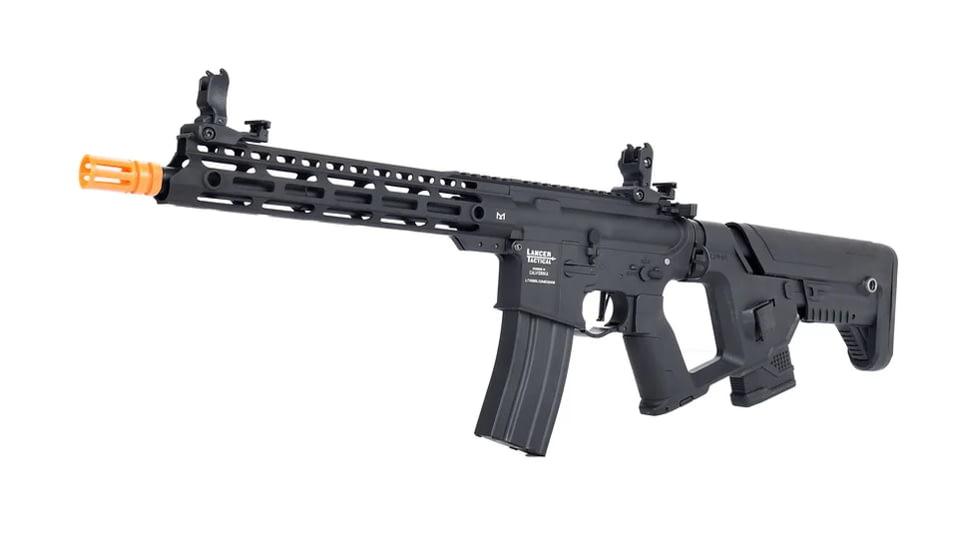 Lancer Tactical Enforcer BLACKBIRD AEG Rifle, Black, LT-30BB-G2-ME