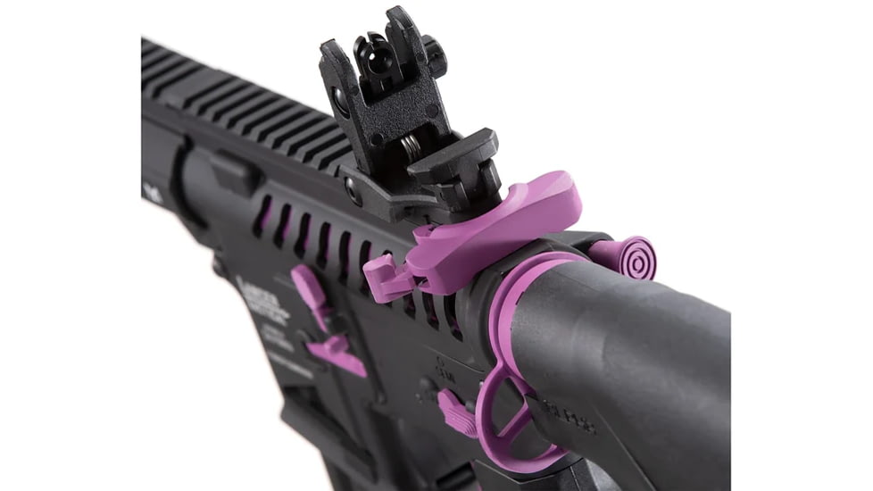Lancer Tactical Enforcer Blackbird Skeleton AEG, Black/Purple, LT-30BCP-G2-ME