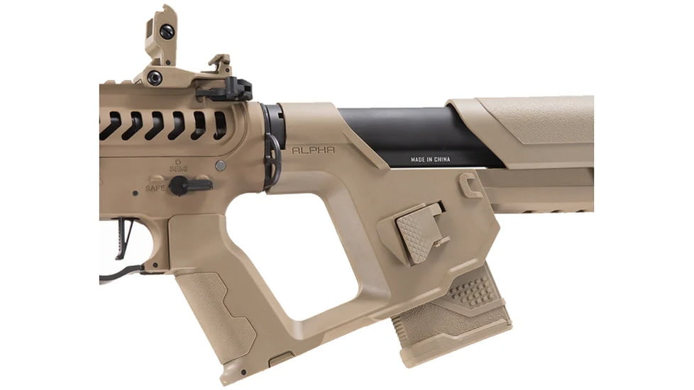 Lancer Tactical Enforcer Blackbird Skeleton AEG, Tan, LT-30TCB-G2-ME