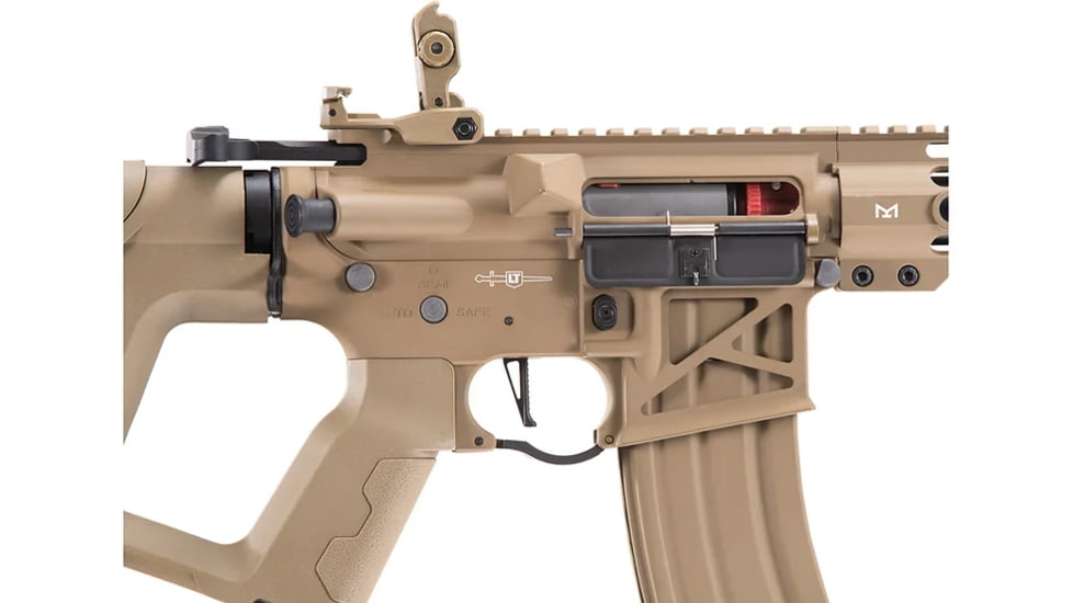 Lancer Tactical Enforcer Blackbird Skeleton AEG, Tan, LT-30TCB-G2-ME