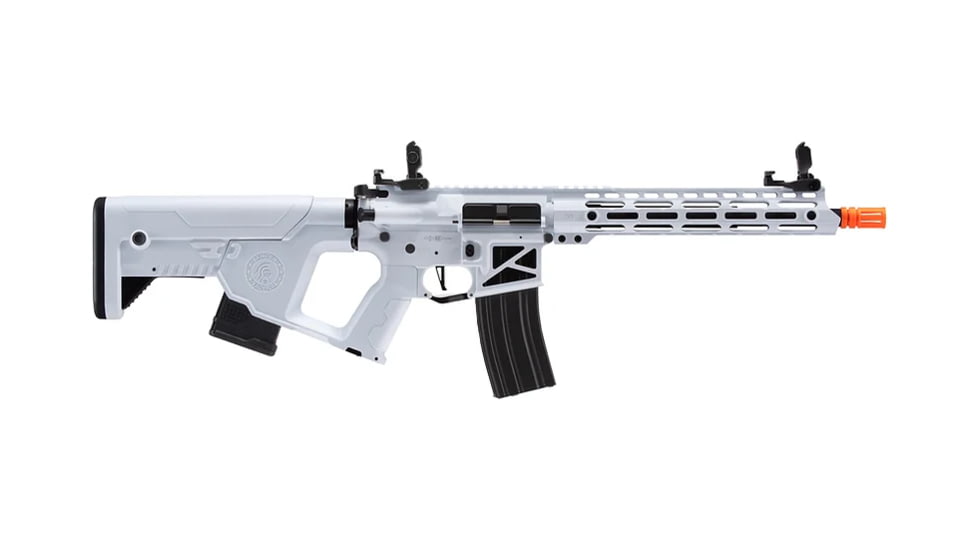 Lancer Tactical Enforcer Blackbird Skeleton AEG, White, LT-30WCB-G2-ME