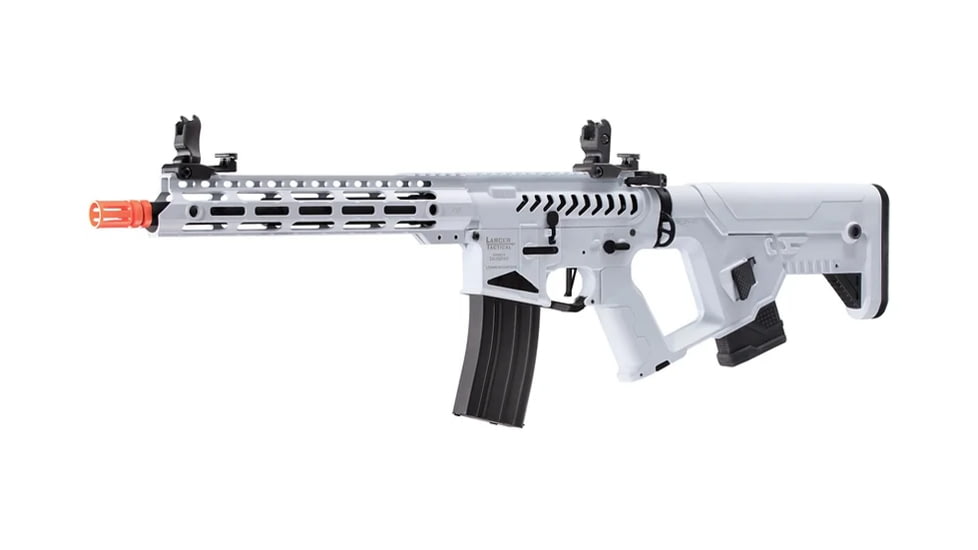 Lancer Tactical Enforcer Blackbird Skeleton AEG, White, LT-30WCB-G2-ME