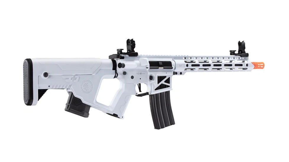 Lancer Tactical Enforcer Blackbird Skeleton AEG, White, LT-30WCB-G2-ME
