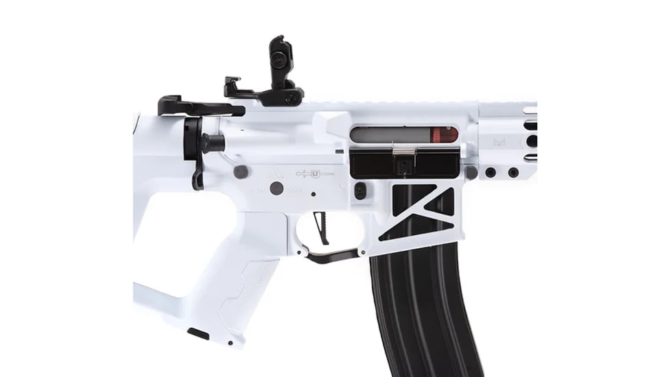 Lancer Tactical Enforcer Blackbird Skeleton AEG, White, LT-30WCB-G2-ME