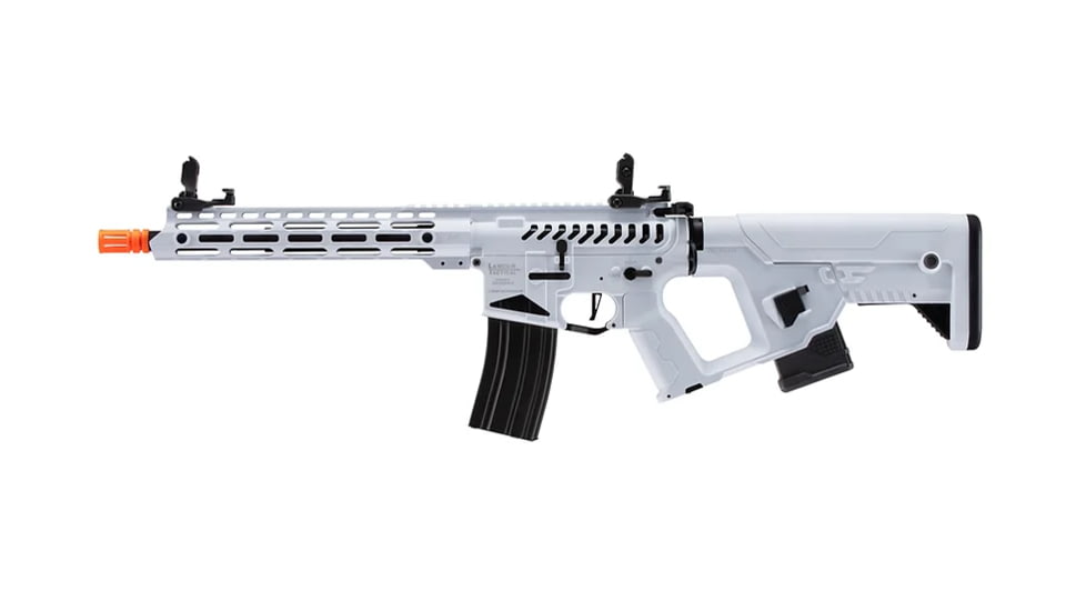 Lancer Tactical Enforcer Blackbird Skeleton AEG, White, LT-30WCB-G2-ME
