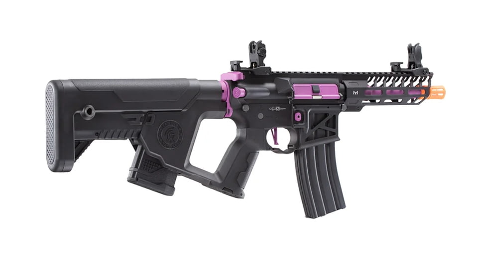 Lancer Tactical Enforcer NEEDLETAIL Skeleton AEG, Black/Purple, LT-29BCPL-G2-ME