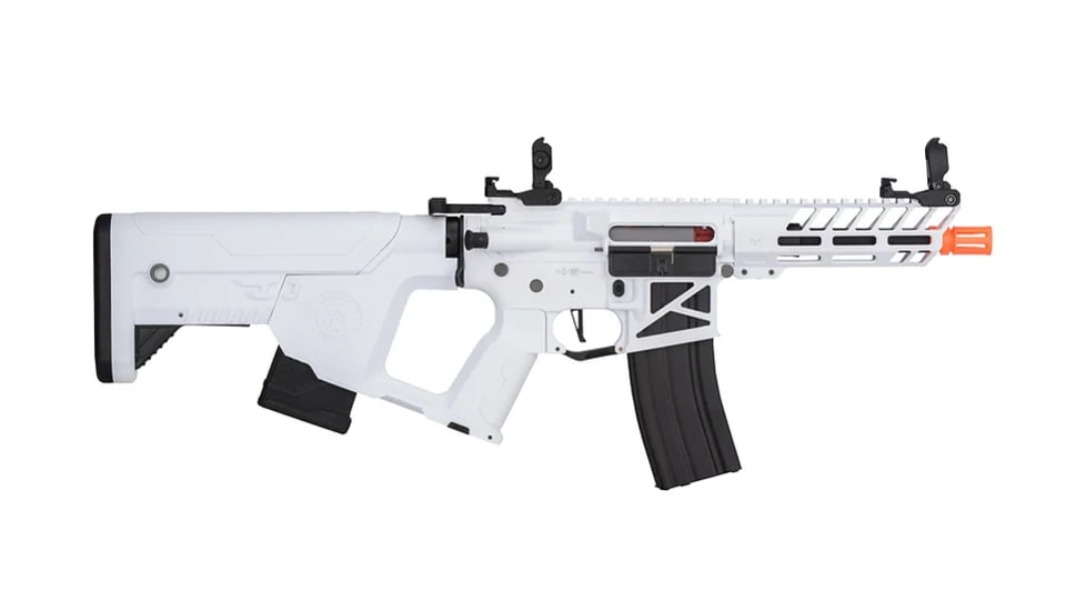 Lancer Tactical Enforcer NEEDLETAIL Skeleton AEG, White/Black, LT-29WCBL-G2-ME