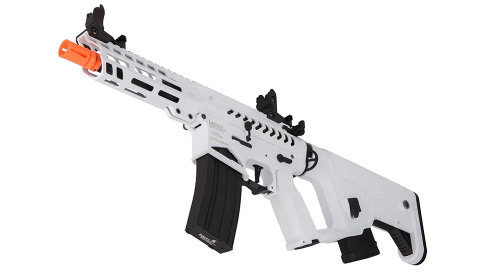 Lancer Tactical Enforcer NEEDLETAIL Skeleton AEG, White/Black, LT-29WCBL-G2-ME