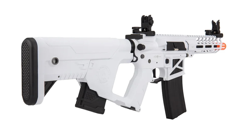 Lancer Tactical Enforcer NEEDLETAIL Skeleton AEG, White/Black, LT-29WCBL-G2-ME