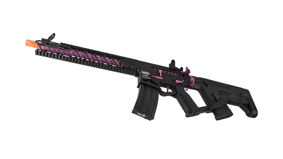 Lancer Tactical Enforcer Night Wing AEG w/ Alpha Stock, Black/Purple, LT-33BCP-G2-ME