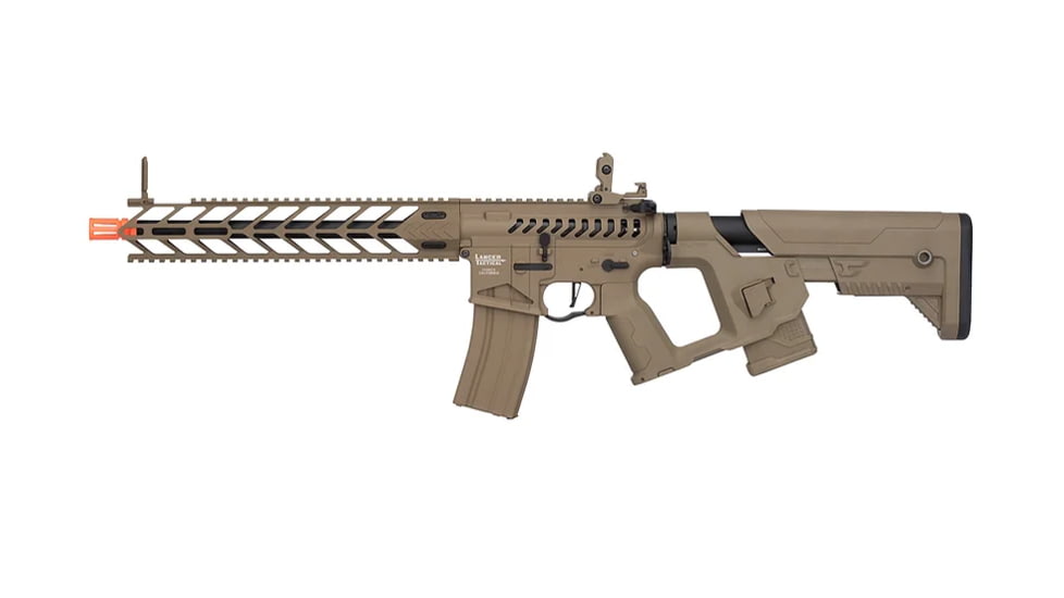 Lancer Tactical Enforcer Night Wing Skeleton AEG, Tan, LT-33TCB-G2-ME