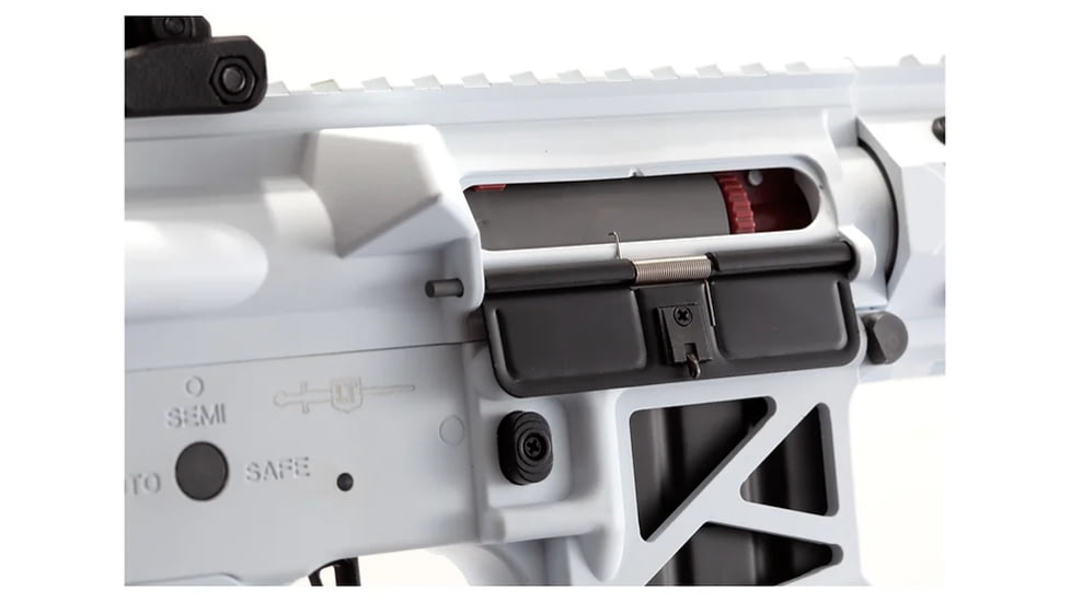 Lancer Tactical Enforcer Night Wing Skeleton AEG w/ Alpha Stock, White/Black, LT-33WCB-G2-ME