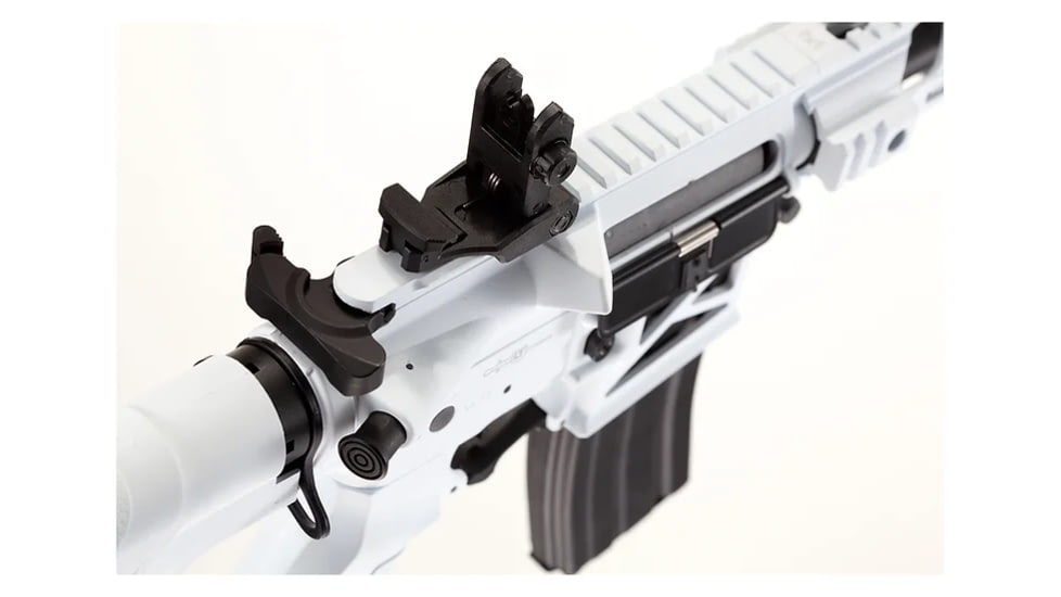 Lancer Tactical Enforcer Night Wing Skeleton AEG w/ Alpha Stock, White/Black, LT-33WCB-G2-ME