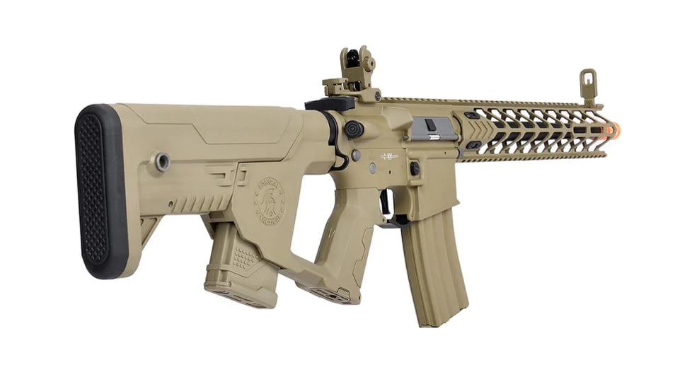 Lancer Tactical ENFORCER PROLINE G2 FULL METAL Night Wing ALPHA STOCK, Tan, LT-33TB-G2-ME
