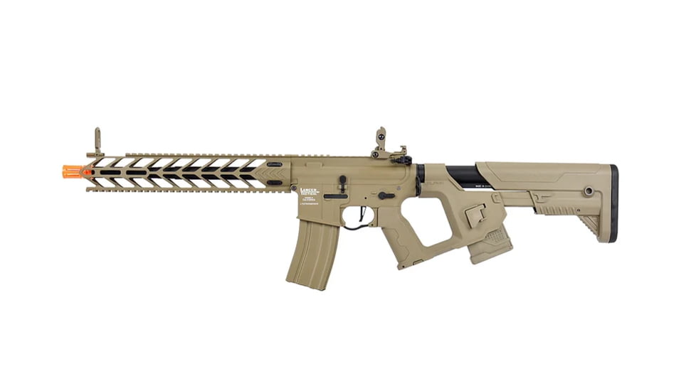 Lancer Tactical ENFORCER PROLINE G2 FULL METAL Night Wing ALPHA STOCK, Tan, LT-33TB-G2-ME
