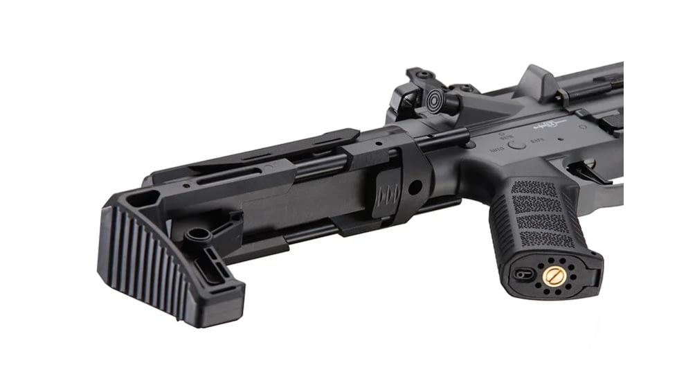 Lancer Tactical Gen 2 9mm Battle X CQB Carbine Airsoft AEG, Gray, LT-35Y-G2