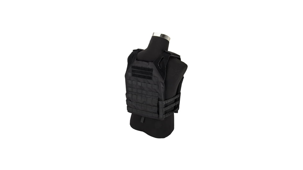 Lancer Tactical Lightweight Plate Carrier w/ Foam Dummy Plates, Black, CA-2112B