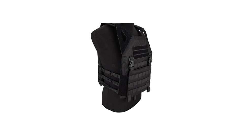 Lancer Tactical Lightweight Plate Carrier w/ Foam Dummy Plates, Black, CA-2112B