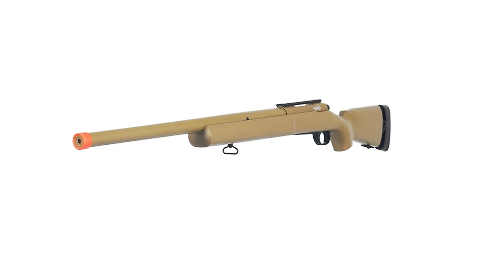 Lancer Tactical M24 Bolt Action Spring Powered Sniper Rifle, Tan, LT-28T