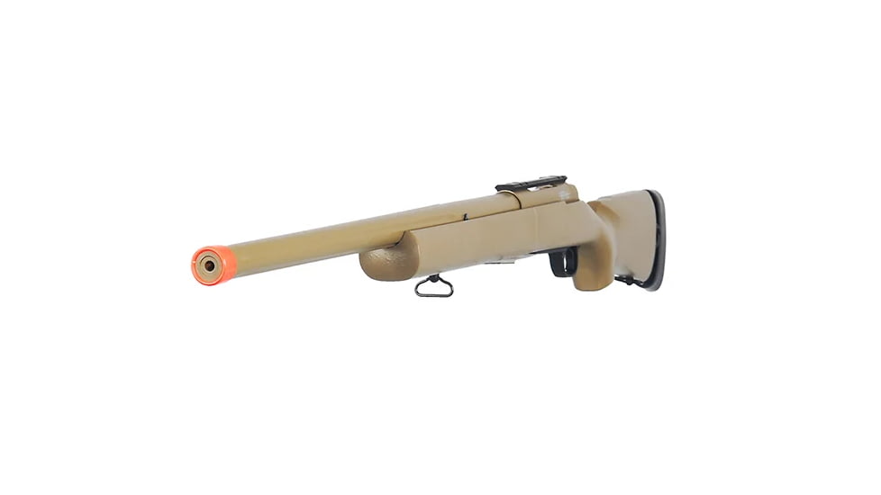 Lancer Tactical M24 Bolt Action Spring Powered Sniper Rifle, Tan, LT-28T