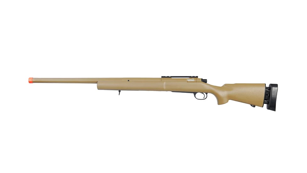 Lancer Tactical M24 Bolt Action Spring Powered Sniper Rifle, Tan, LT-28T