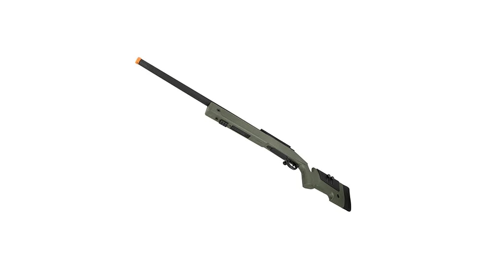 Lancer Tactical M40A3 Bolt Action Airsoft Sniper Rifle, Green, LT-M40A3G