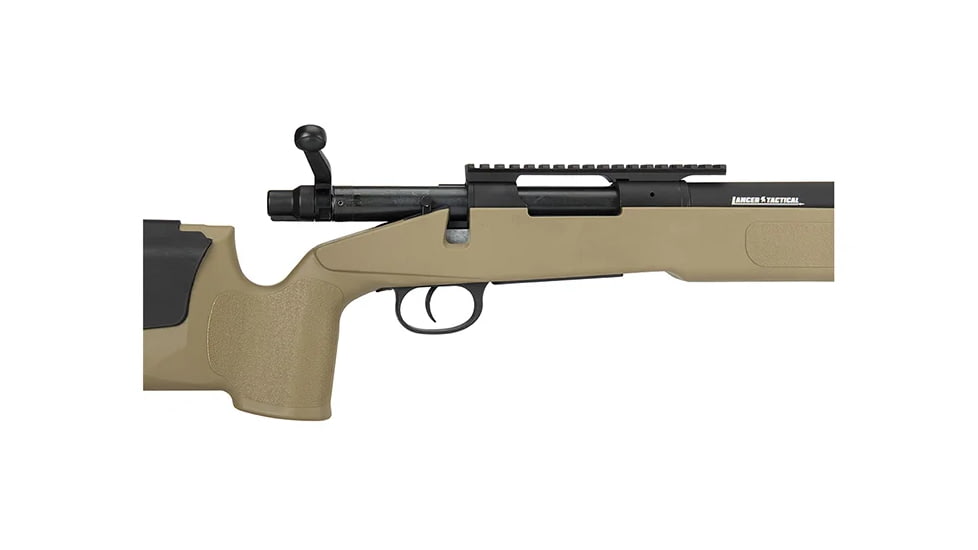 Lancer Tactical M40A3 Bolt Action Airsoft Sniper Rifle, Tan, LT-M40A3T