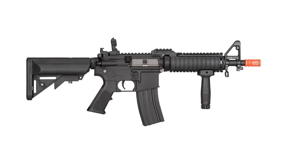 Lancer Tactical MK18 Nylon Polymer MOD 0 AEG Airsoft Rifle, Black, LT-02C-G2