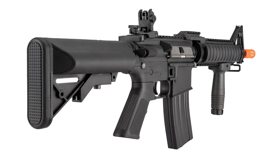 Lancer Tactical MK18 Nylon Polymer MOD 0 AEG Airsoft Rifle, Black, LT-02C-G2