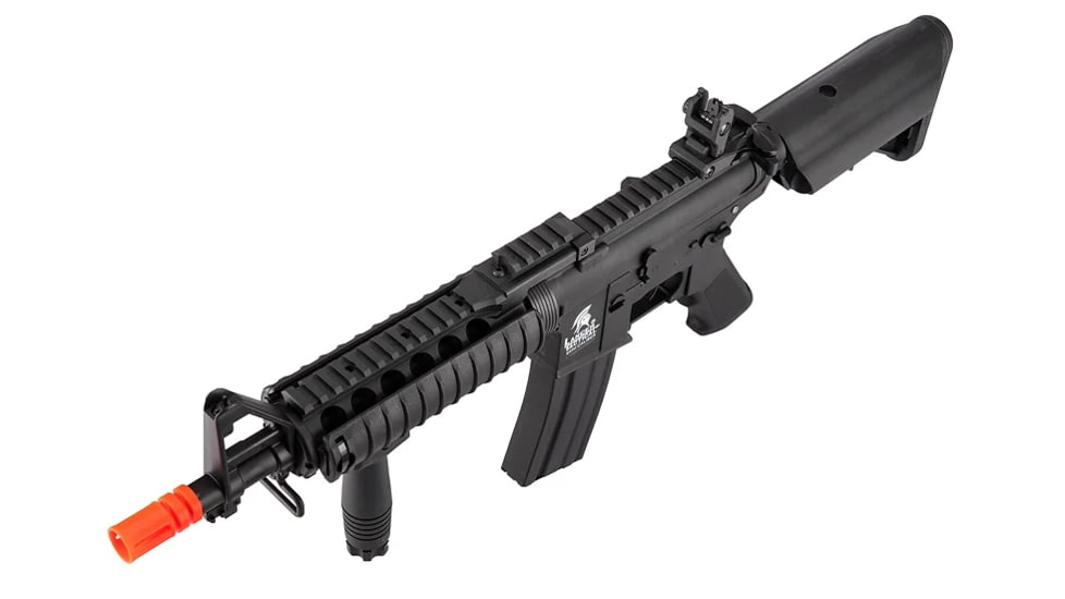 Lancer Tactical MK18 Nylon Polymer MOD 0 AEG Airsoft Rifle, Black, LT-02C-G2