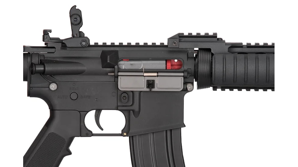 Lancer Tactical MK18 Nylon Polymer MOD 0 AEG Airsoft Rifle, Black, LT-02C-G2