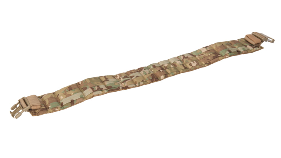 Lancer Tactical MOLLE Nylon Battle Belt, Camo, CA-1059CN