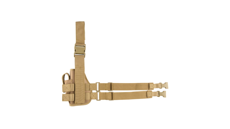 Lancer Tactical Nylon 92F Drop Leg Holster, Coyote Brown, CA-323KN