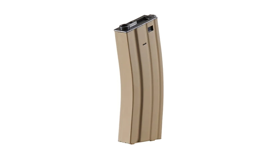Lancer Tactical Proline 7in KeyMod Airsoft AEG Rifle w/ Stubby Stock, Tan, LT-14BTU-G2-ME