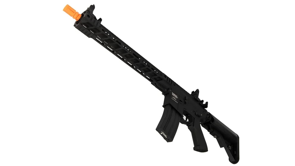 Lancer Tactical Proline Enforcer Battle Hawk 14in M4 Airsoft Rifle, Black, LT-34BA14-G2-ME