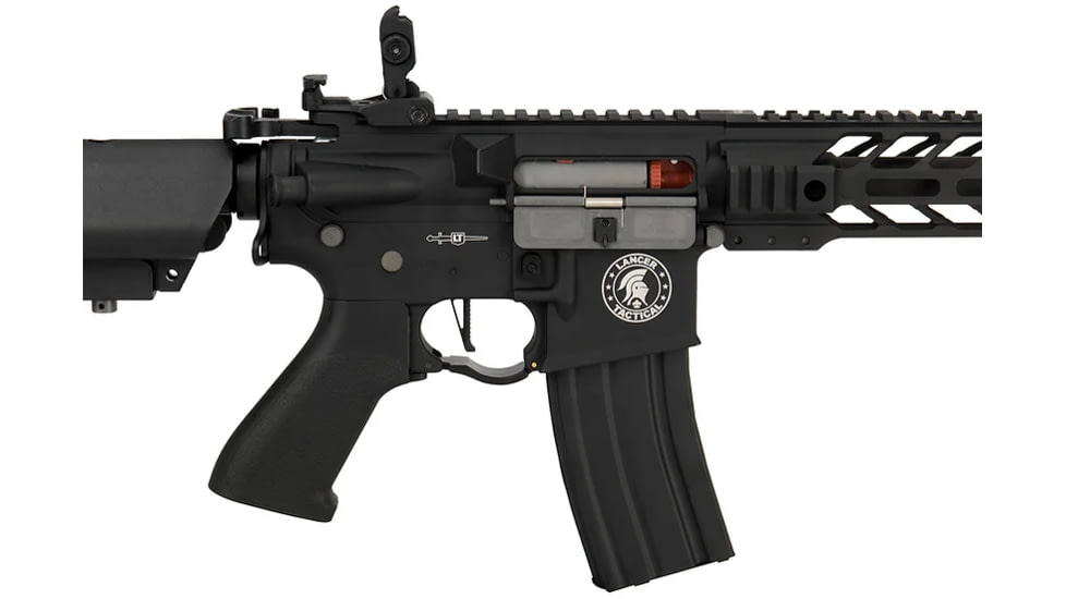 Lancer Tactical Proline Enforcer Battle Hawk 14in M4 Airsoft Rifle, Black, LT-34BA14-G2-ME