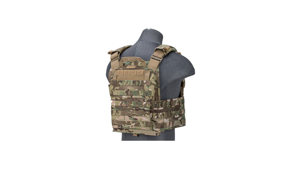 Lancer Tactical Quick Depart Plate Carrier, Multi-Camo, CA-2155C