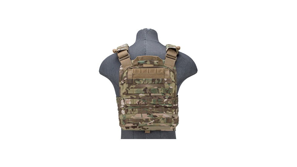 Lancer Tactical Quick Depart Plate Carrier, Multi-Camo, CA-2155C