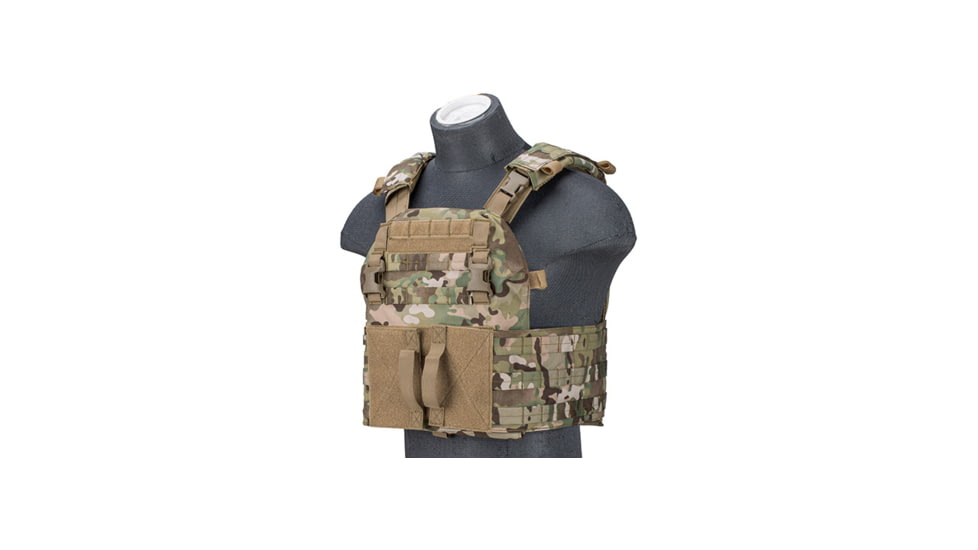Lancer Tactical Quick Depart Plate Carrier, Multi-Camo, CA-2155C