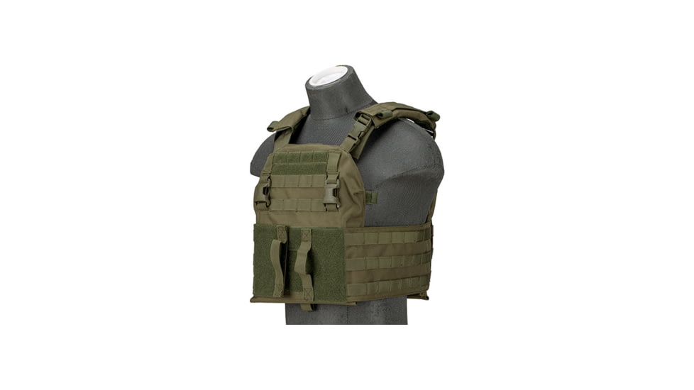 Lancer Tactical Quick Depart Plate Carrier, Olive Drab, CA-2155G