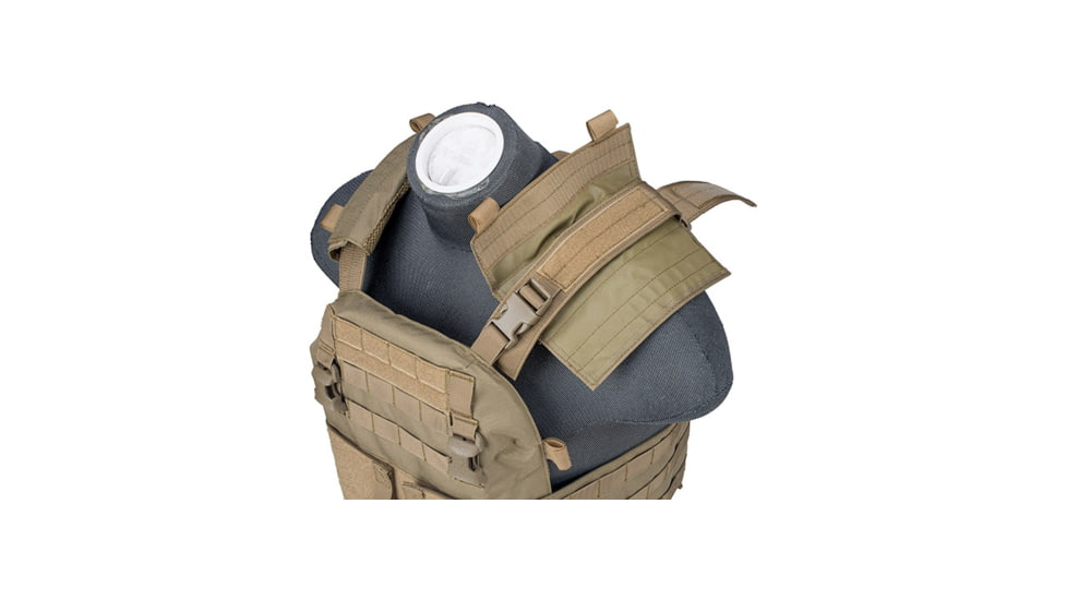Lancer Tactical Quick Depart Plate Carrier, Tan, CA-2155T