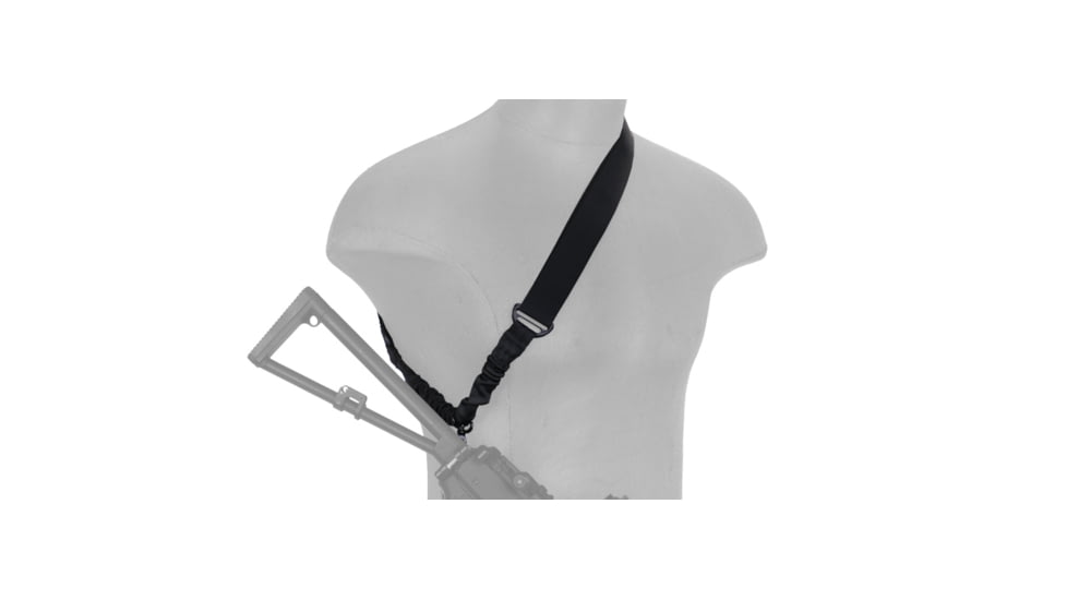 Lancer Tactical Single Point Sling, Black, CA-328B