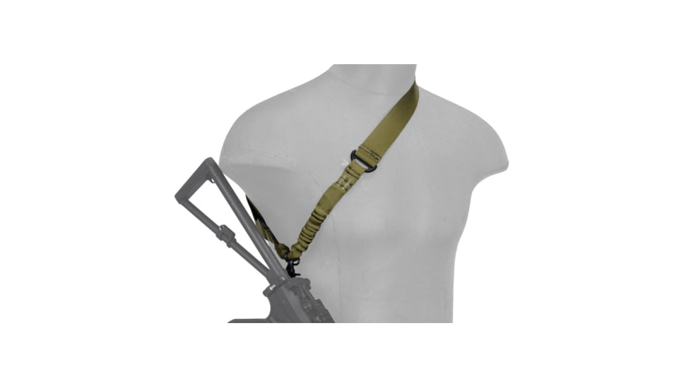 Lancer Tactical Single Point Sling, Olive Drab, CA-328G