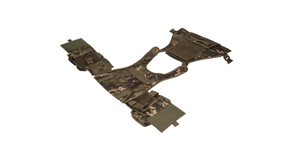 Lancer Tactical Tactical Assault Plate Carrier Vest, Camo Tropic, CA-305MT