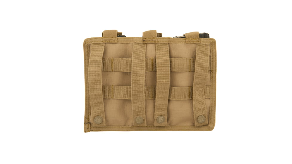 Lancer Tactical Triple MOLLE M4 Magazine Pouch, Tan, CA-1499TN